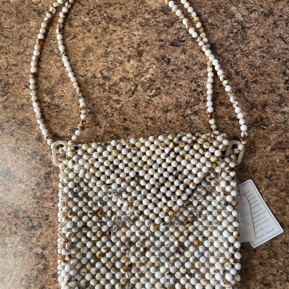Elegant Beaded Shoulder Bag